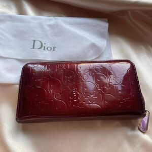 Christian Dior Patent Leather Wallet